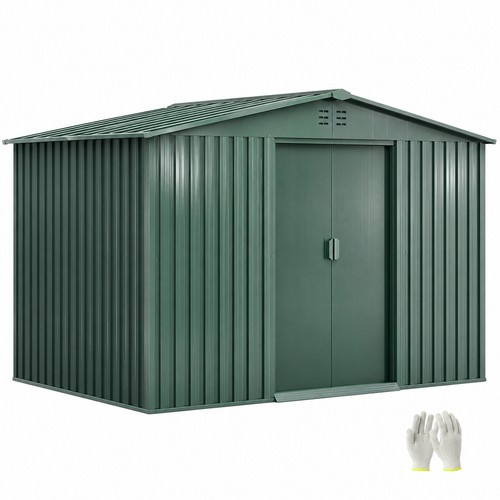6ft garden storage shed - x,
