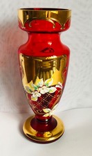 Bohemia Czech ruby red crystal