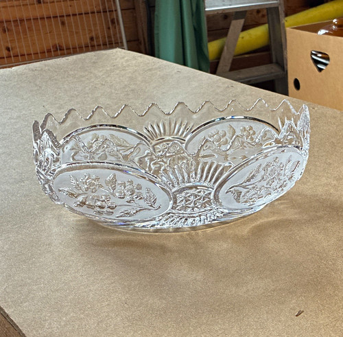 Large vintage crystal - large,