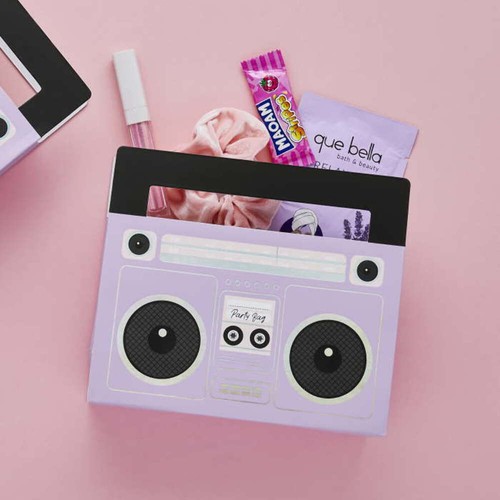Boombox party bags - party, retro