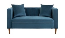 Everly Velvet 2 Seater Sofa -