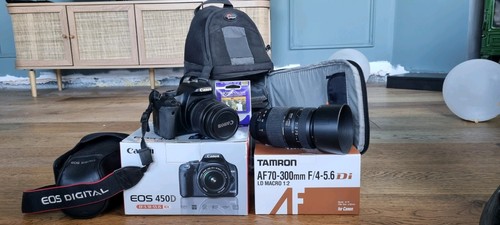 Canon eos 450d slr - 450d, with