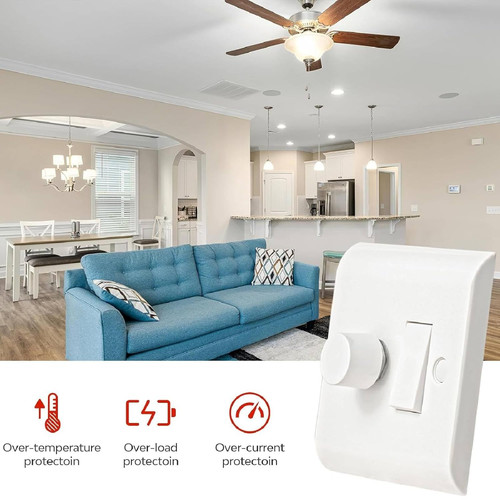 Led dimmer and - and, wall