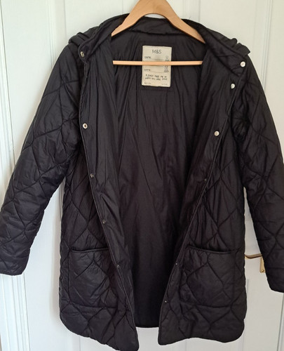 Girls stormwear quilted - m&s,