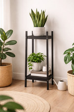 2 Tier Wooden Plant Pot Stand
