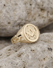 9ct Yellow Gold Masonic Ring