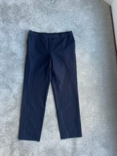 Aquascutum Golf Ladies Dark Navy Blue Trousers Size Uk 10