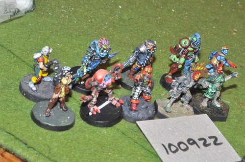 28mm sci aliens 10 figs - 28mm, /