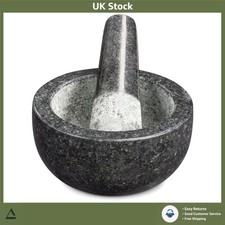 Versatile 12cm Granite Mortar