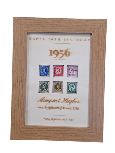 70th birthday gift 1956 - 70th,