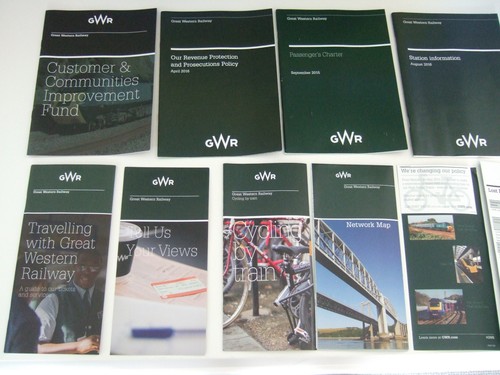Gwr 2015 pamphlets - gwr, c.2015-16