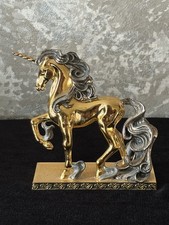 Franklin Mint Unicorn, Gold