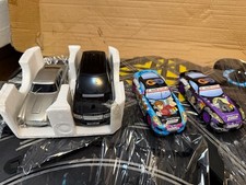 SKY FALL JAMES BOND 007 SCALEXTRIC x4 CARS: RANGE ROVER  ASTON MARTIN CARS