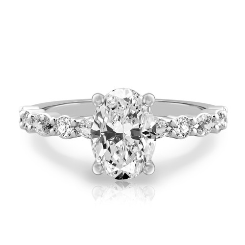 Platinum diamond ring for - diamond,
