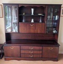 Large Free Standing Dark Wood