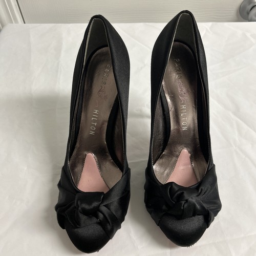 Paris hilton black bow high - hilton,