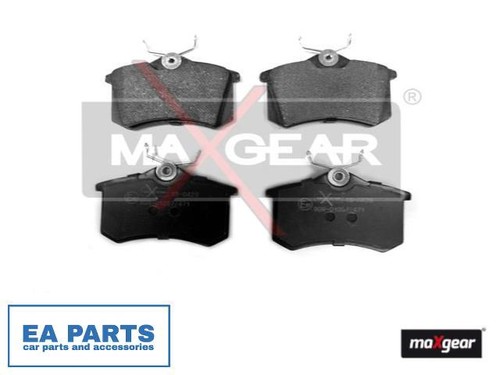 Brake pad set disc - disc, for