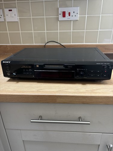 Sony mds je330 - sony,