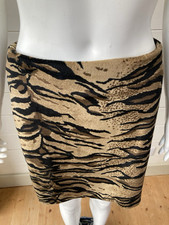 A Cool Faux Tiger Skin Mini Skirt By River Island Size 8
