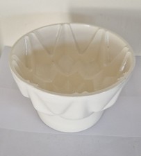 Vintage white china jelly - white,