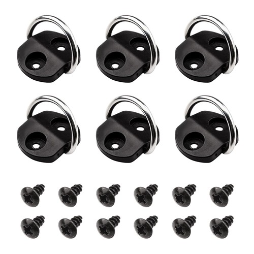 6pcs ring tie downs anchor - d-ring,