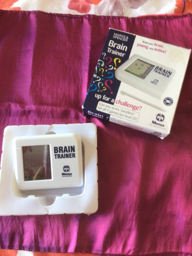 Mensa brain trainer marks - brain,