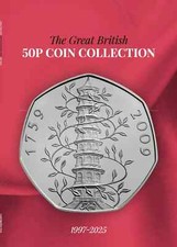 NEW 2025 50p Coin Album ULTIMATE Collectors Folder Beatrix Potter Kew Rabbit [C]