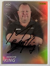 Mervyn King Hand Signed 2025