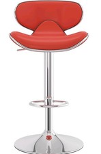 BARSTOOLS SWALLOW CHROME HANDLE IN RED