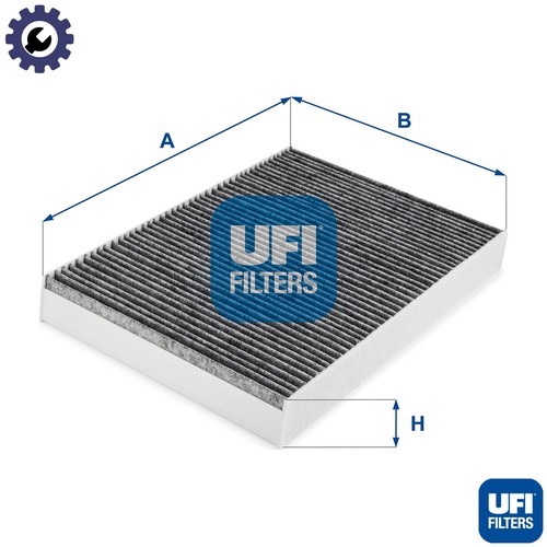 Filter cabin air 293 - cabin, 54.293.00