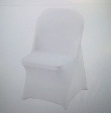 100 pcs White Chair Covers