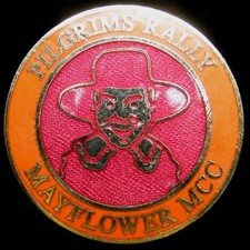 Pilgrims Rally pin badge
