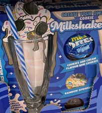 Freak Shake Mini Oreo Milkshake Gift Set With Stylish Milkshake Glass & Straw