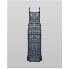Rat n boa Navy Sequin Sheer