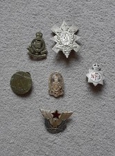 military cap badges job lot