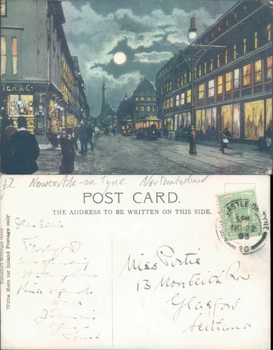 Street scene newcastle at - in,