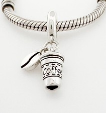 Coffee Cup Dangle Charm Coffee