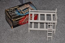 Vintage Combex 'Samantha' Wood Effect Doll Bunk Bed with Original Box