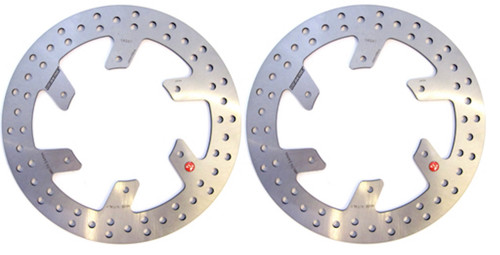 Braking front brake discs - , for