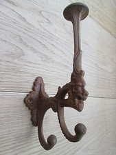 COAT HOOK OLD VINTAGE HAT AND