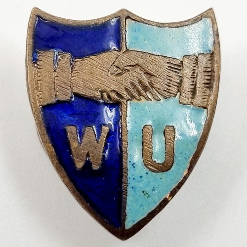 Antique trade union workers - antique, wu