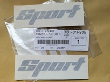 SUZUKI SV650 SPORT STICKER