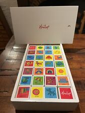 Hamley’s Wooden Alphabet ABC Picture Bricks Blocks Boxed VGC