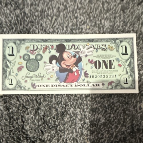 Disney dollars 2009 walt - disney,