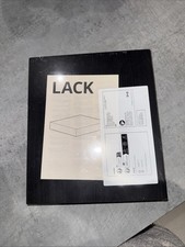 Ikea Lack Shelves Black 30 cm