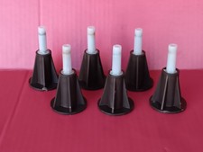 BED FRAME FEET Set Of 6 4" x