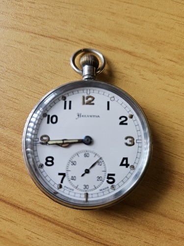 Helvetia military pocket watch - pocket,
