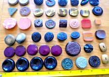 64  Mixed Vintage Buttons