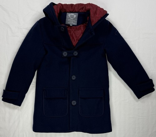 Wool blend kids duffle coat - duffle,