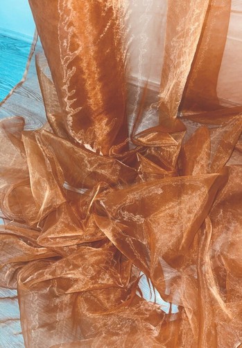 Rusty burnt orange - 1m,